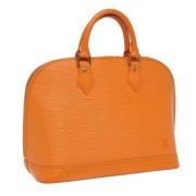 Louis Vuitton Vintage Pre-owned Laeder louis-vuitton-vskor Orange, Dam