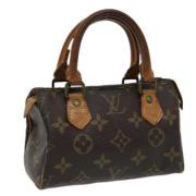 Louis Vuitton Vintage Pre-owned Canvas louis-vuitton-vskor Brown, Dam