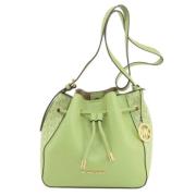 Michael Kors Pre-owned Pre-owned Laeder axelremsvskor Green, Dam