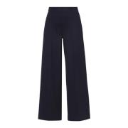 Liviana Conti Milano Wide Leg Byxor Blue, Dam