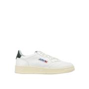 Autry Vita Medalist Läder Sneakers Grön Häl White, Herr