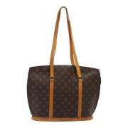 Louis Vuitton Vintage Pre-owned Canvas axelremsvskor Brown, Dam