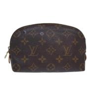 Louis Vuitton Vintage Pre-owned Canvas necessrer Brown, Dam