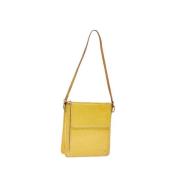 Louis Vuitton Vintage Pre-owned Laeder louis-vuitton-vskor Yellow, Dam