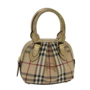 Burberry Vintage Pre-owned Laeder burberry-vskor Beige, Dam