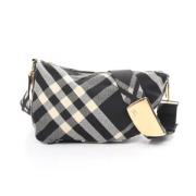 Burberry Vintage Pre-owned Bomull crossbodyvskor Black, Dam