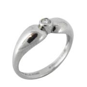 Tiffany & Co. Pre-owned Pre-owned Platina ringar Gray, Dam