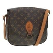 Louis Vuitton Vintage Pre-owned Canvas louis-vuitton-vskor Brown, Dam