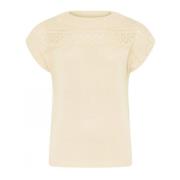 Skovhuus T-Shirts Beige, Dam