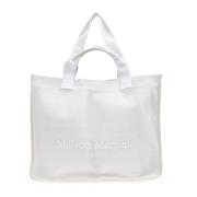 Maison Margiela Stor väska i shopperstil White, Unisex