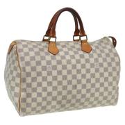 Louis Vuitton Vintage Pre-owned Canvas louis-vuitton-vskor Beige, Dam