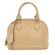 Louis Vuitton Vintage Pre-owned Laeder louis-vuitton-vskor Beige, Dam