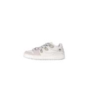 Barrow Vita Sneakers med Logotyp White, Herr