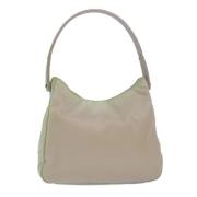 Prada Vintage Pre-owned Nylon prada-vskor Beige, Dam