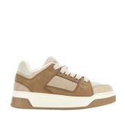 Hogan Bruna Sneakers Stilfull Modell H667 Brown, Dam