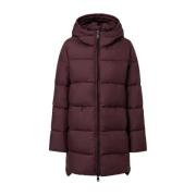 Ecoalf Burgundy Dam Pufferjacka Red, Dam