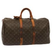 Louis Vuitton Vintage Pre-owned Canvas louis-vuitton-vskor Brown, Dam