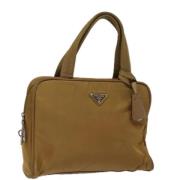 Prada Vintage Pre-owned Nylon prada-vskor Brown, Dam