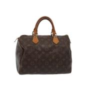 Louis Vuitton Vintage Pre-owned Canvas handvskor Brown, Dam