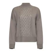 Kaos Stiliga Sweaters Kollektion Beige, Dam