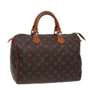 Louis Vuitton Vintage Pre-owned Canvas louis-vuitton-vskor Brown, Dam