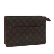 Louis Vuitton Vintage Pre-owned Canvas kuvertvskor Brown, Dam