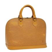 Louis Vuitton Vintage Pre-owned Laeder louis-vuitton-vskor Yellow, Dam