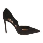 Aquazzura Svart Slips Pump Klackar Black, Dam