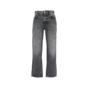 Icon Denim Grå Jeans Aw24 för kvinnor Gray, Dam