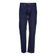 PS By Paul Smith Blå Stretch Jeans i Bomull Regular Fit Blue, Herr