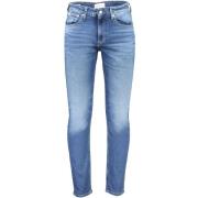 Calvin Klein Blå Bomull Slim Taper Jeans Blue, Herr