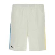 Lacoste Vita Bermuda Shorts i Polyester White, Herr