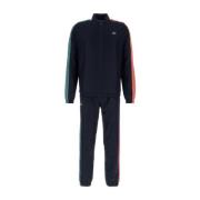 Lacoste Stilren Navy Blue Polyester Tracksuit Blue, Herr