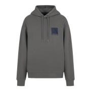 Armani Exchange Logo Hoodie Tröjor Gray, Herr