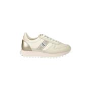 Blauer Casual Sneakers för Vardagsbruk Beige, Dam