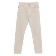 Ermenegildo Zegna Bomullsjeans med sidofickor och bakfickor Beige, Her...