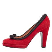 Marc Jacobs Pre-owned Pre-owned Mocka klackskor Red, Dam