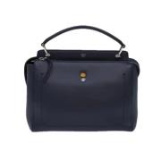 Fendi Vintage Pre-owned Laeder handvskor Blue, Dam