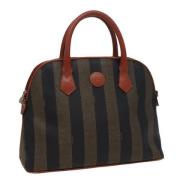 Fendi Vintage Pre-owned Canvas fendi-vskor Brown, Dam