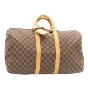 Louis Vuitton Vintage Pre-owned Canvas louis-vuitton-vskor Brown, Dam