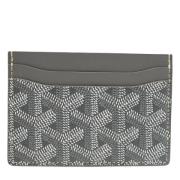 Goyard Vintage Pre-owned Belagd canvas plnbcker Gray, Dam