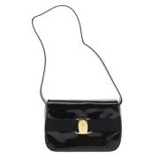 Salvatore Ferragamo Pre-owned Pre-owned Laeder crossbodyvskor Black, D...