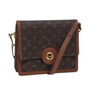 Louis Vuitton Vintage Pre-owned Canvas axelremsvskor Brown, Dam