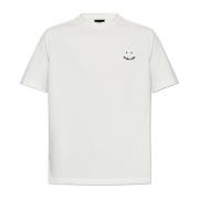 PS By Paul Smith T-shirt med broderad logotyp White, Herr