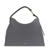 Furla ‘Nuvola Large’ hobo väska Gray, Dam