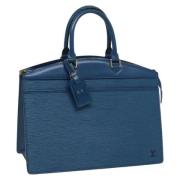 Louis Vuitton Vintage Pre-owned Laeder louis-vuitton-vskor Blue, Dam