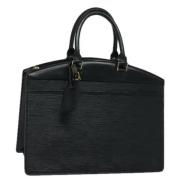 Louis Vuitton Vintage Pre-owned Laeder louis-vuitton-vskor Black, Dam