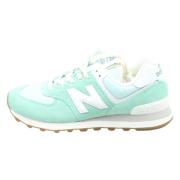 New Balance 574 Turkos Grön Vit Tuggummi Sneakers Green, Dam