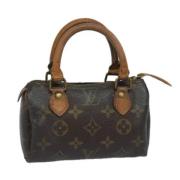 Louis Vuitton Vintage Pre-owned Canvas louis-vuitton-vskor Brown, Dam