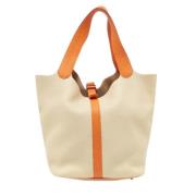 Hermès Vintage Pre-owned Laeder axelremsvskor White, Dam